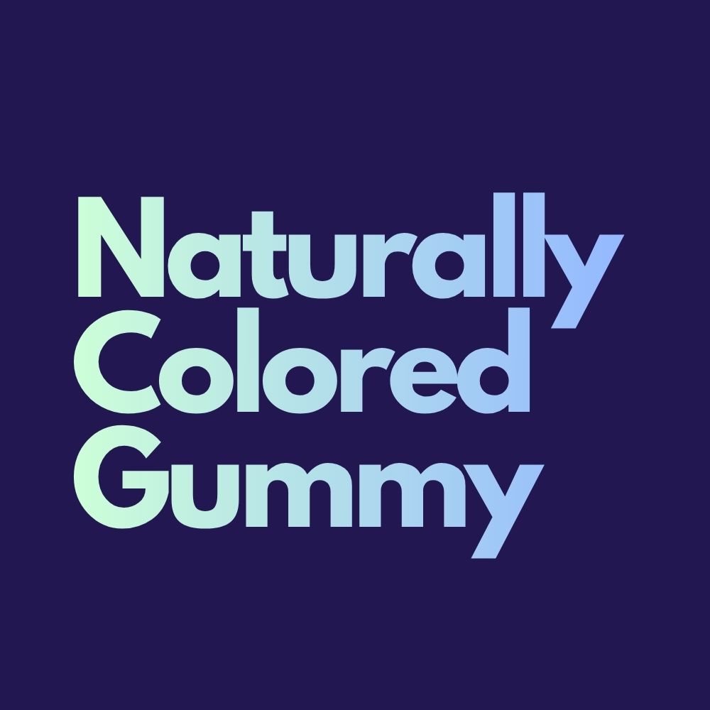 naturally colored gummy