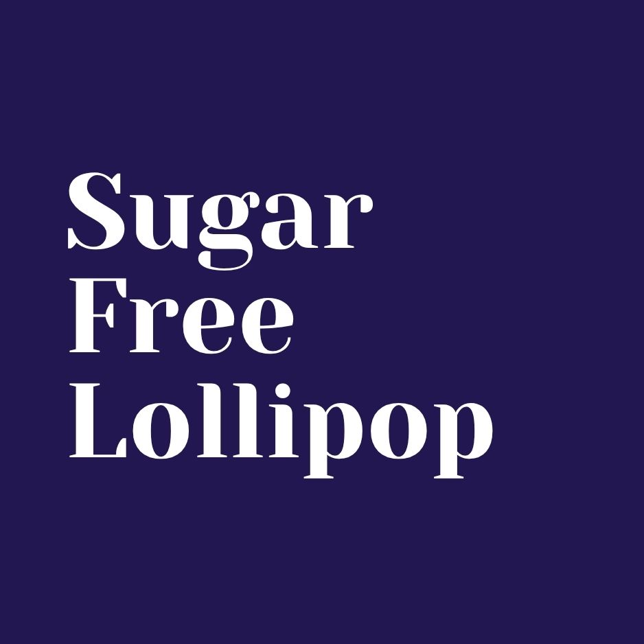 Sugar free lollipop