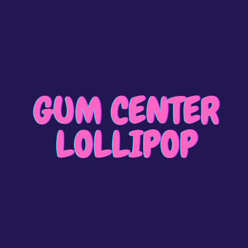 gum center lollipop